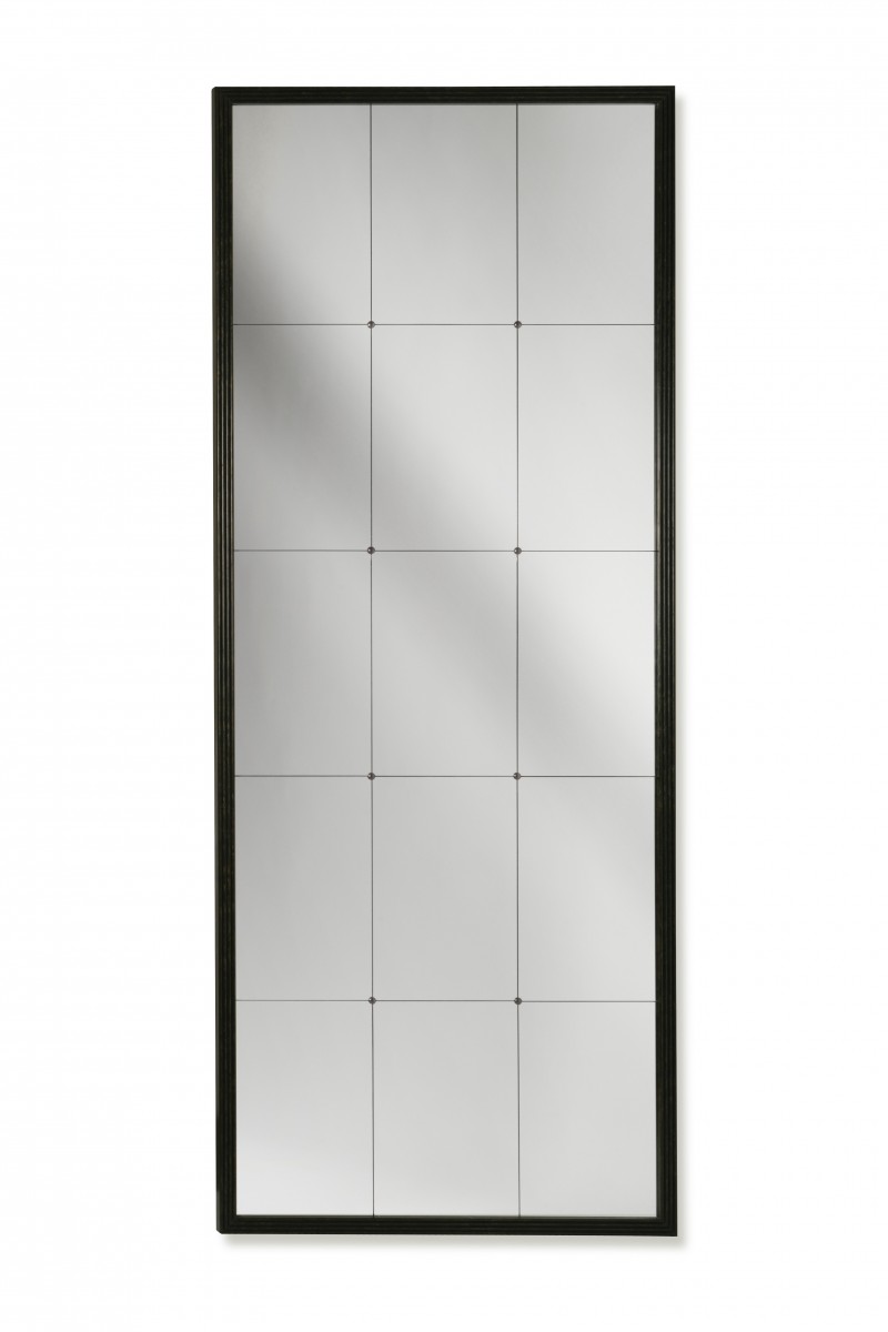 Tall Riviera Mirror WM19T Bronzed with Mirror Glass