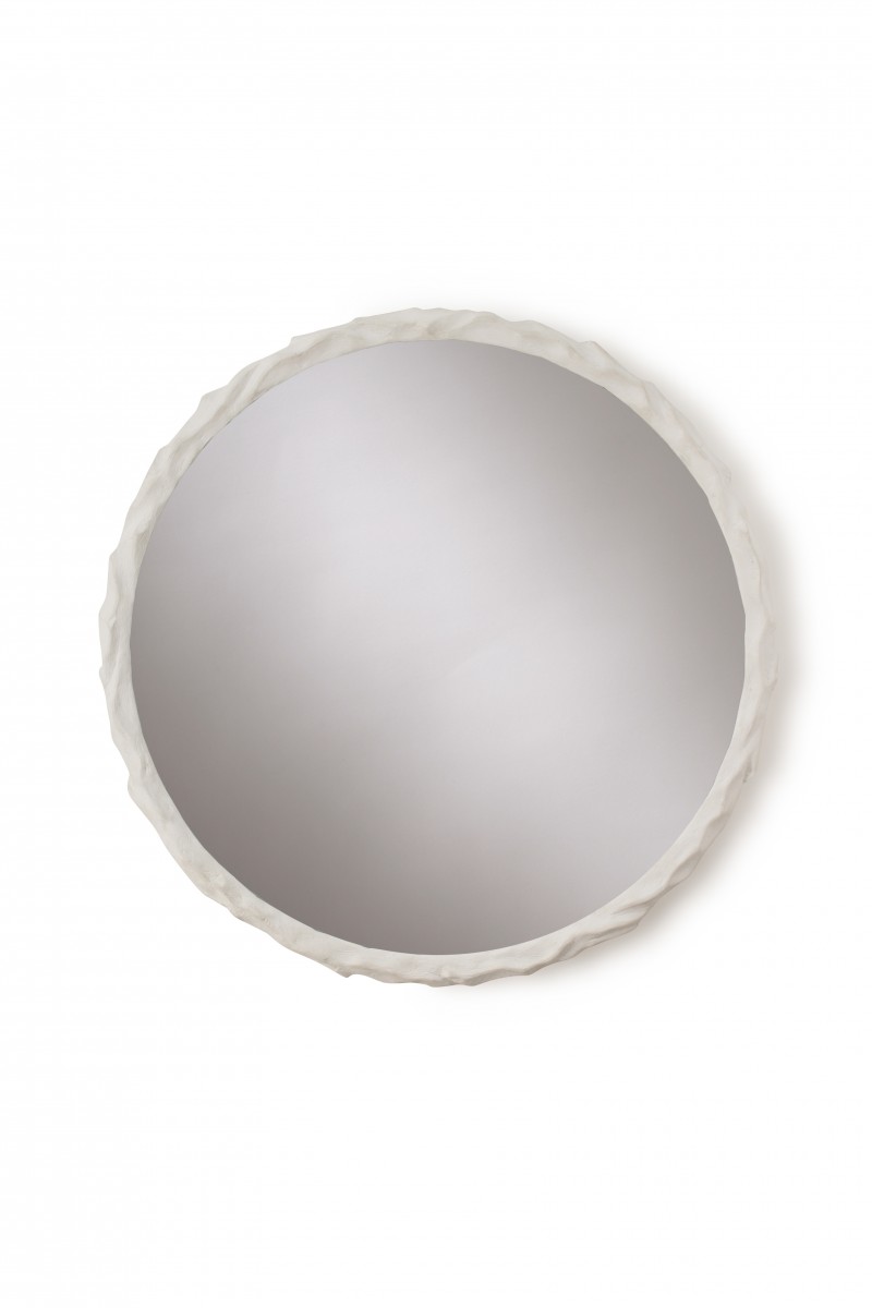 Twig Mirror WM32 Plaster White