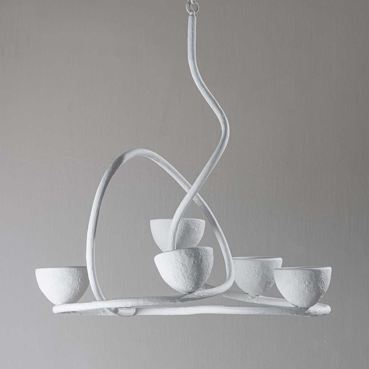 Twisted Compton Ceiling Light MCL112-PLW