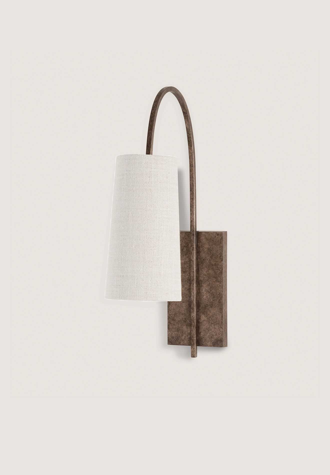 Willow Wall Light TWL98 Burnt Silver Lighting