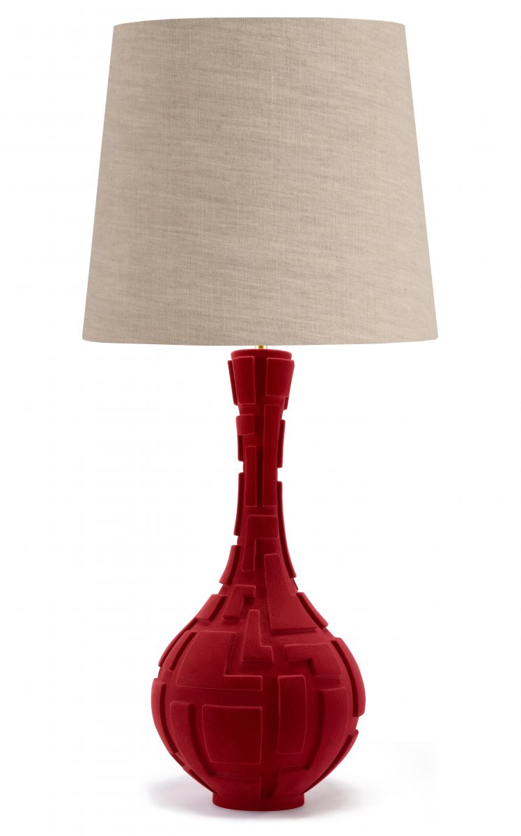 Quadrate Lamp VLB64 Bordeaux