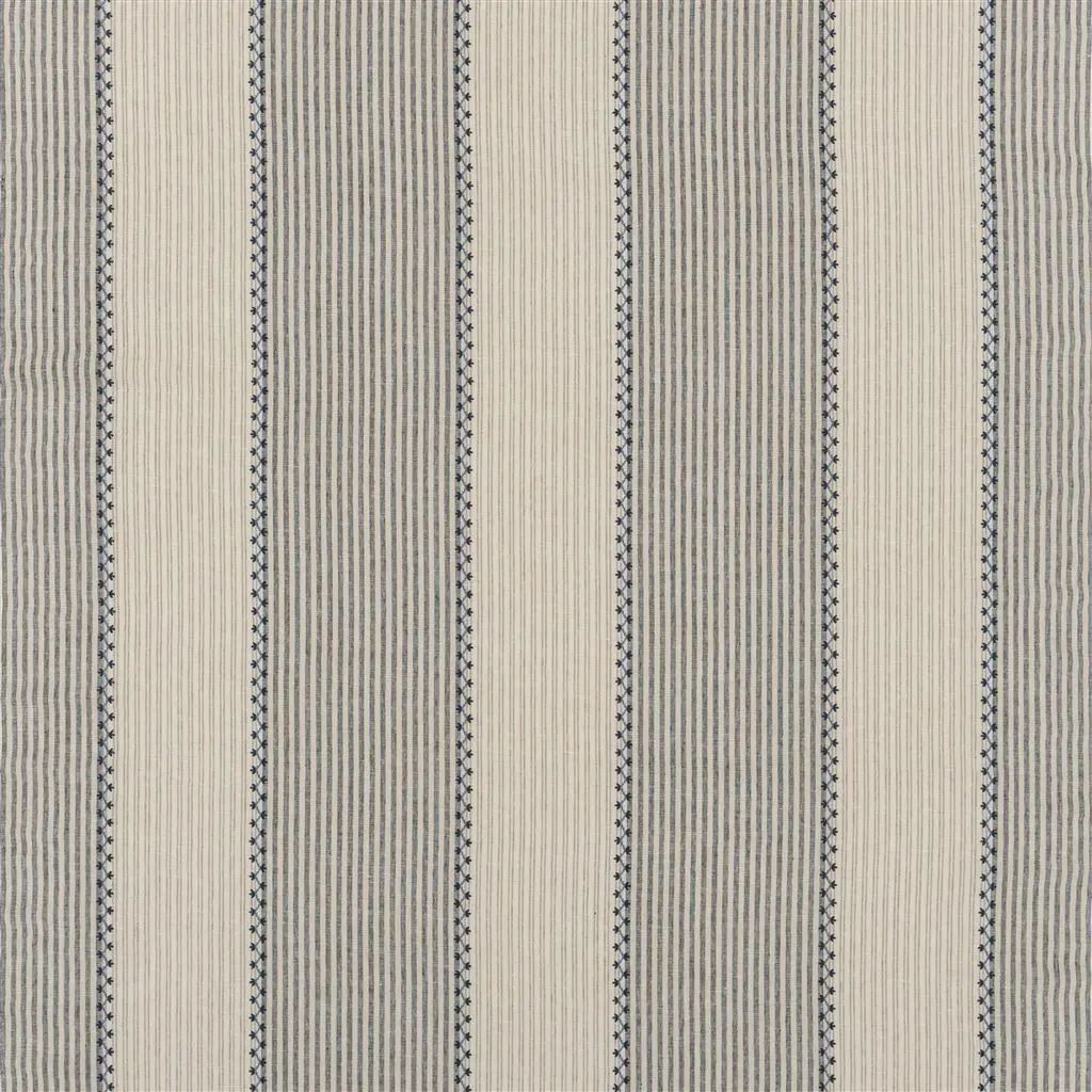 Carleigh Embroidered Ticking FRL5192-01