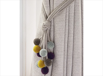 Rialto Tie Back Mulberry T70-01