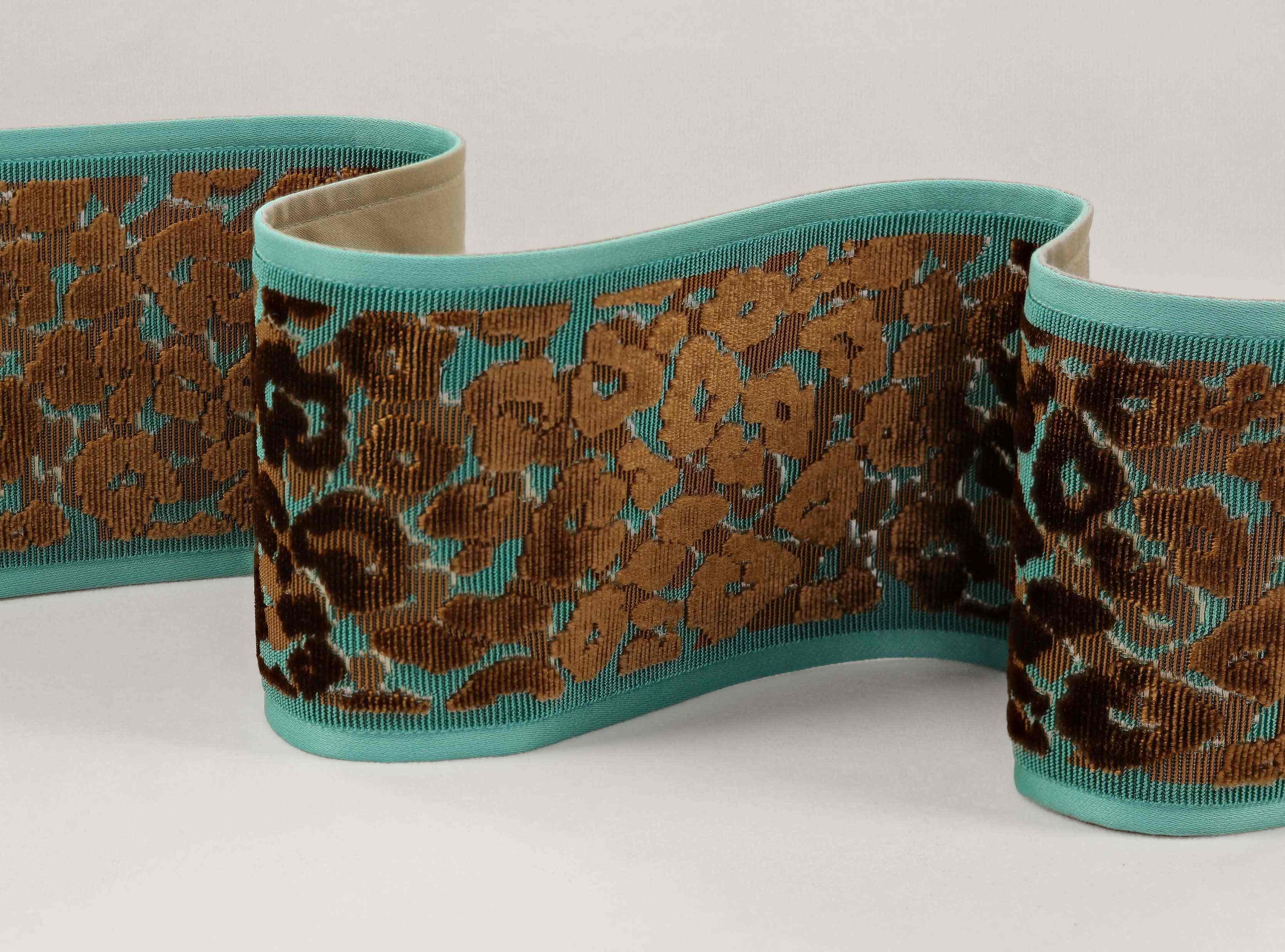 Leopard Velvet Braid T115/02