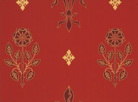 Rose and Fleur de Lys W0047-32