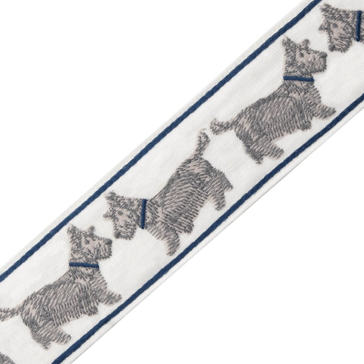 Scottie Embroidered Border BT-61044-01