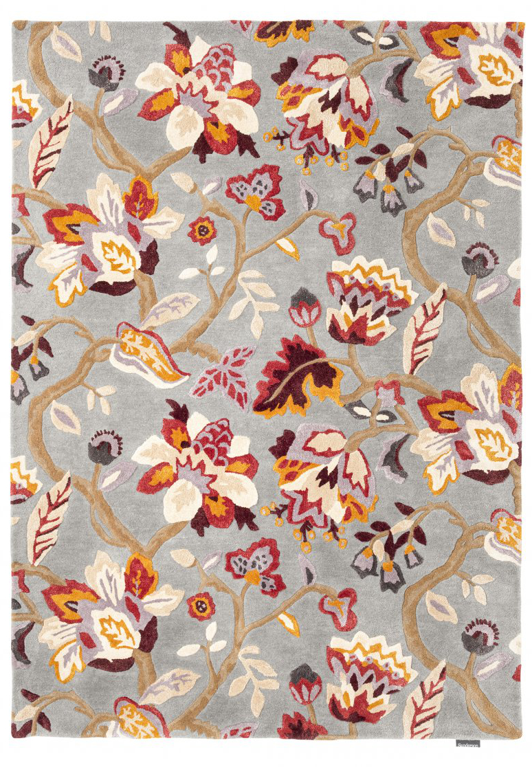 Amanpuri Grey Plum 145104 Rug