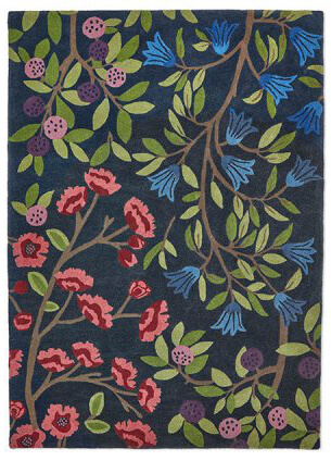 Foraging Indigo 148818 Rug