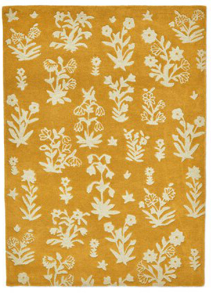 Woodland Glade Gold 146806 Rug