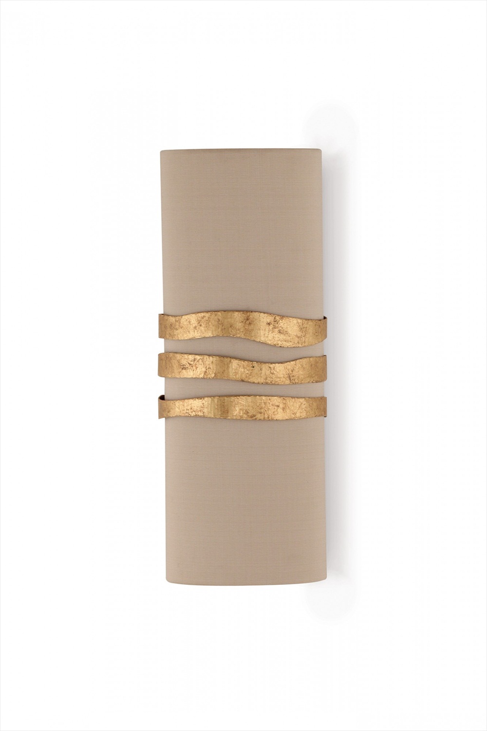 Scruffy Ribbon Wall Light TWL49 White Gold