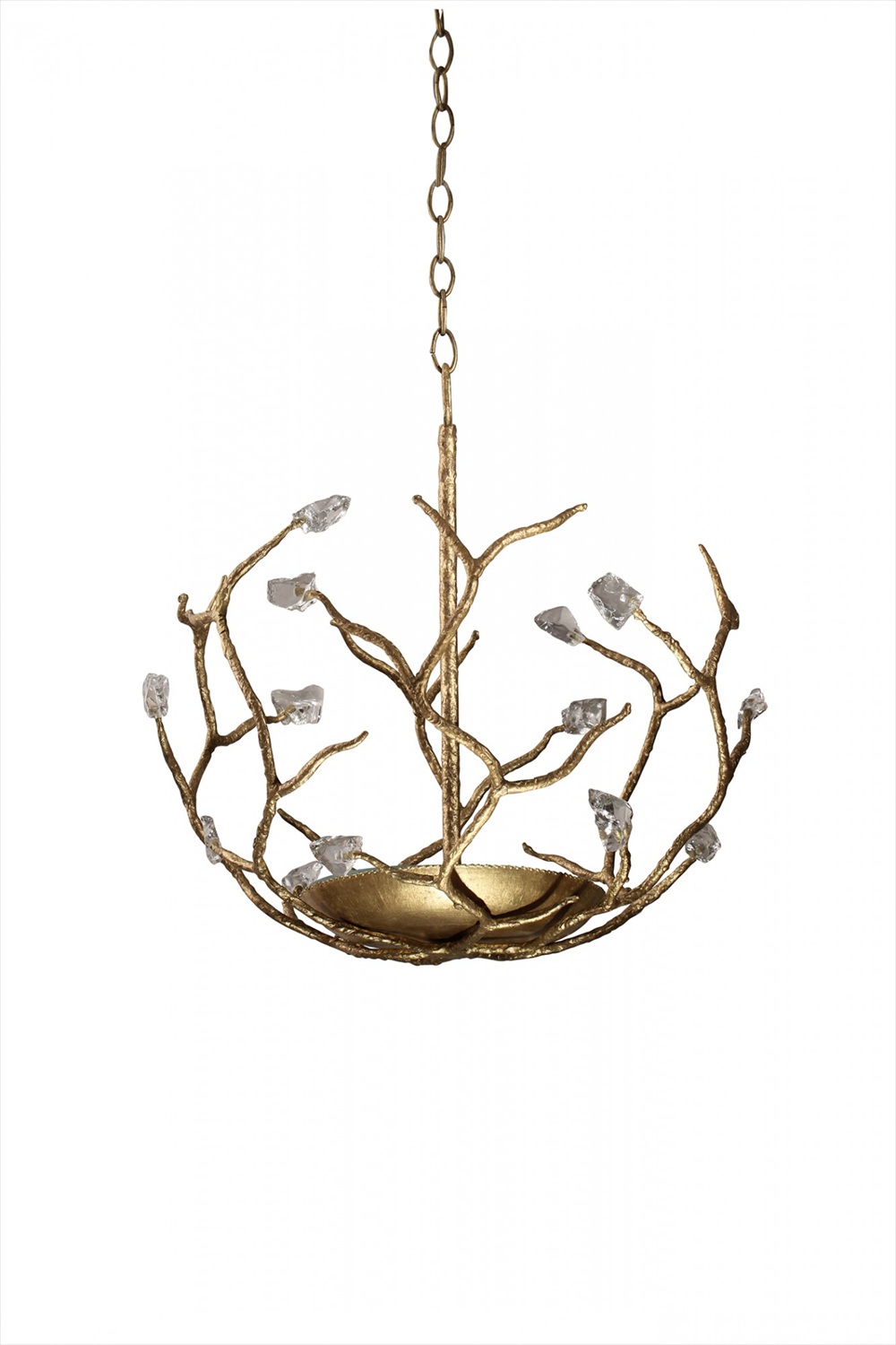 Small Blossom Chandelier Without Shade MCL18S