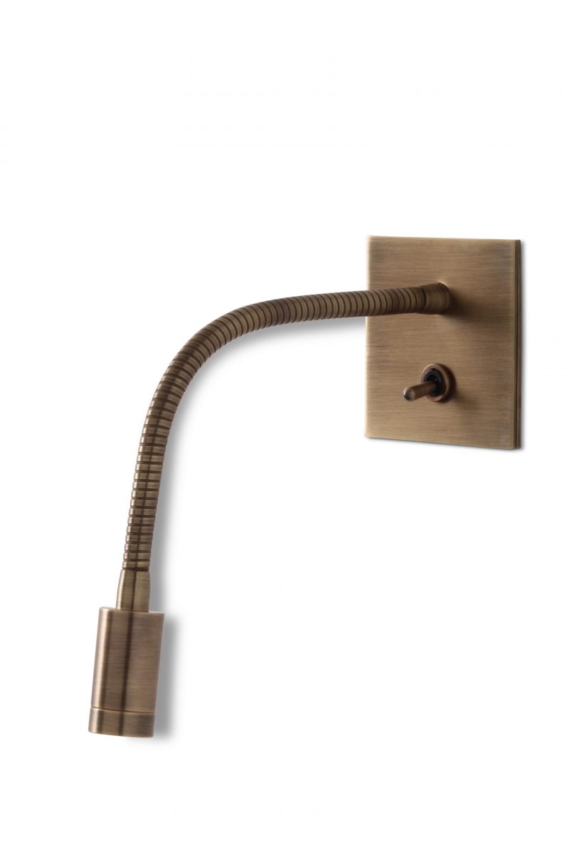 Small Jordan Wall Light TWL89S Antiqued Brass