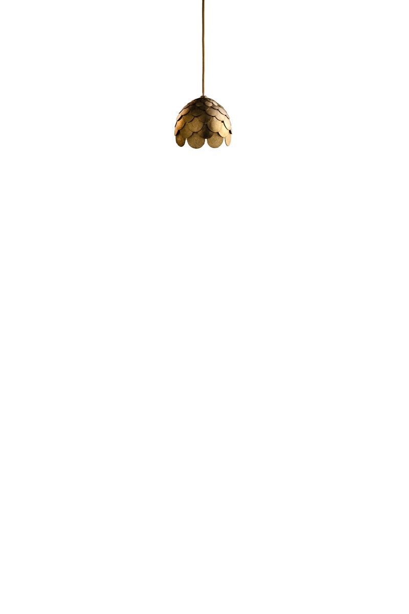 Small Rose Pendant MCL70S Gold