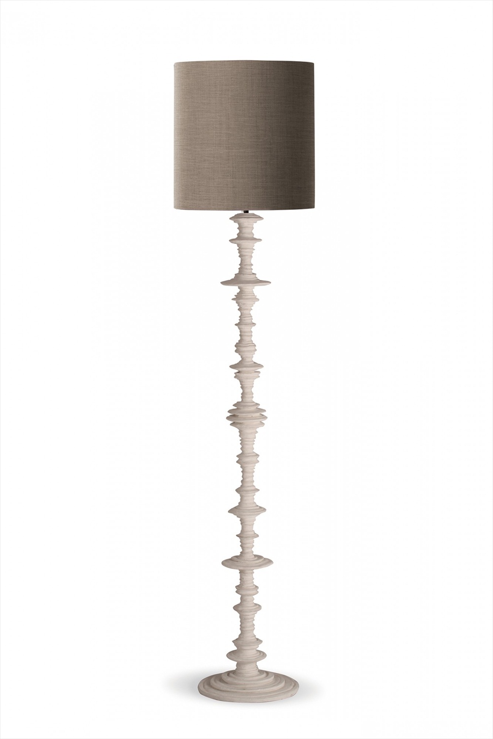 Spin Floor Lamp VFL08 Plaster White