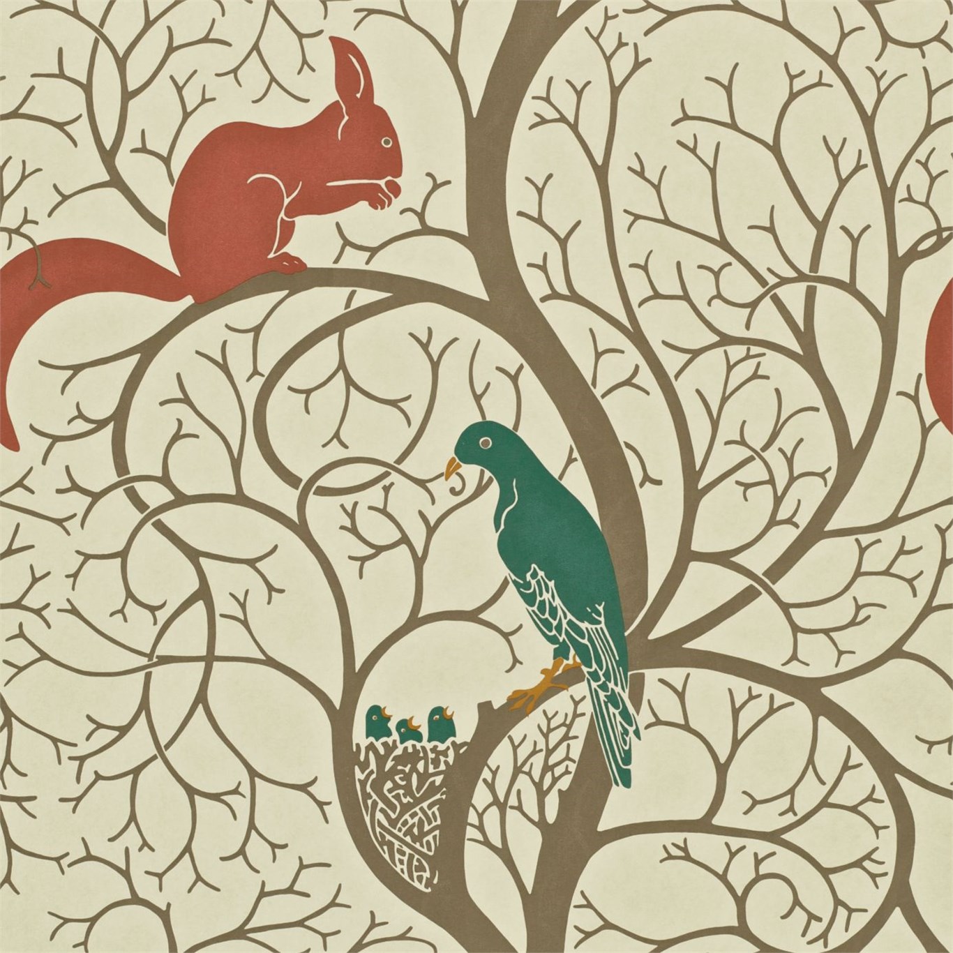 Squirrel and Dove DVIWSQ102