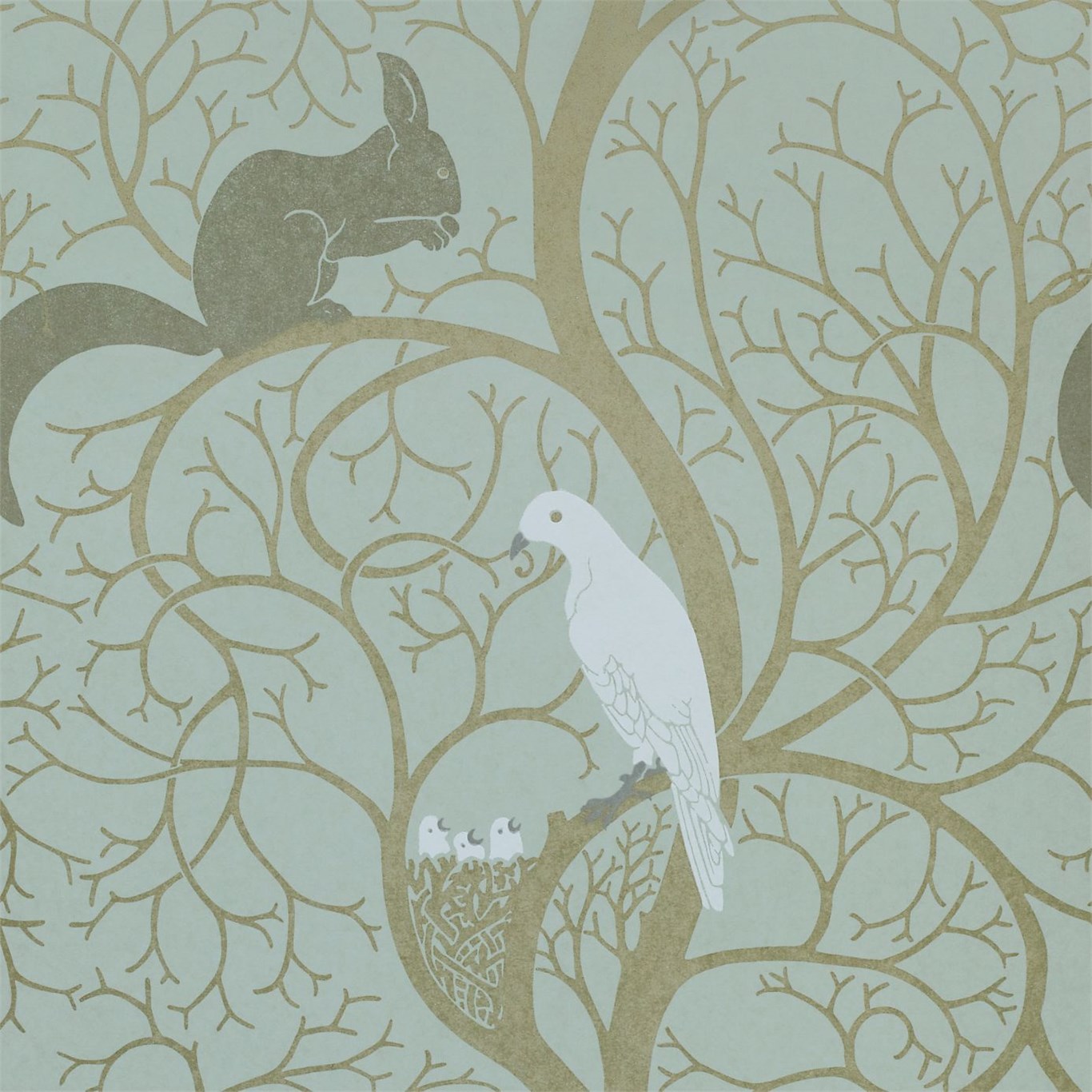 Squirrel and Dove DVIWSQ103