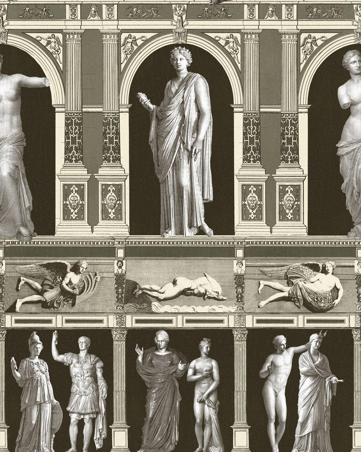 Statues Antique Taupe WP20423