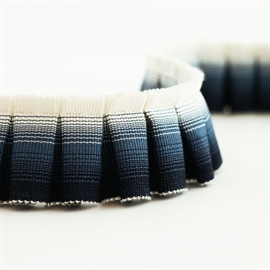Ombre Pleated Fringe T703-03