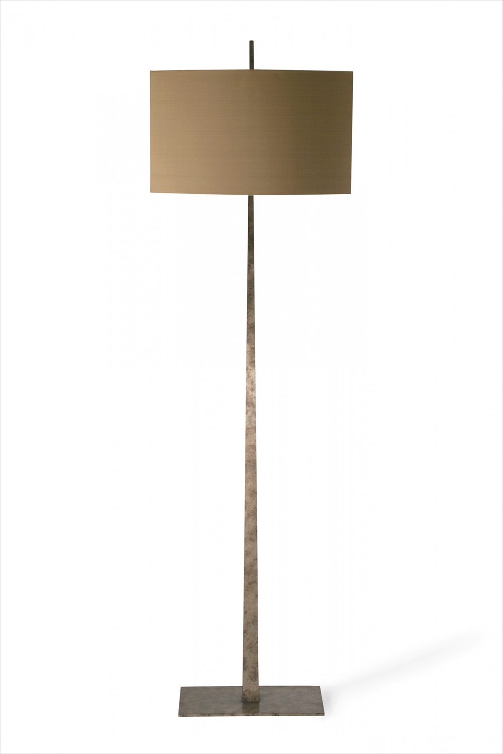 Tapering Harral Floor Lamp MFL37 Burnt Silver