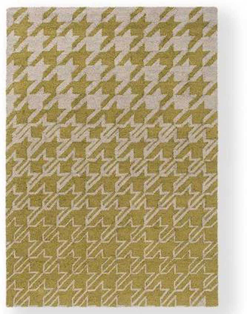 Houndstooth Mustard 455706 Rug