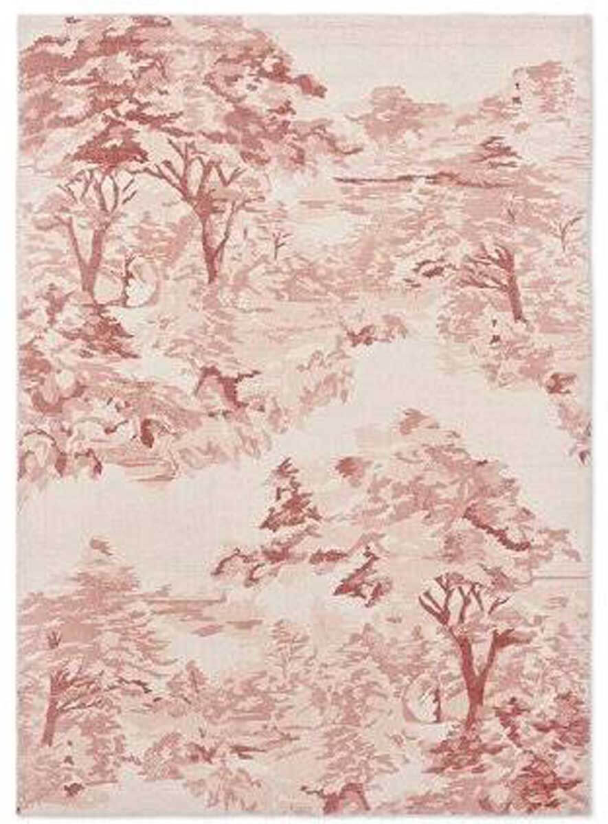 Landscape Toile Light Pink 162602 Rug