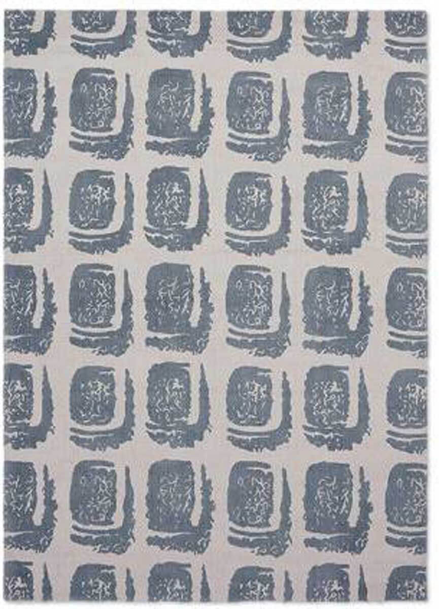 Woodblock Grey 163001 Rug
