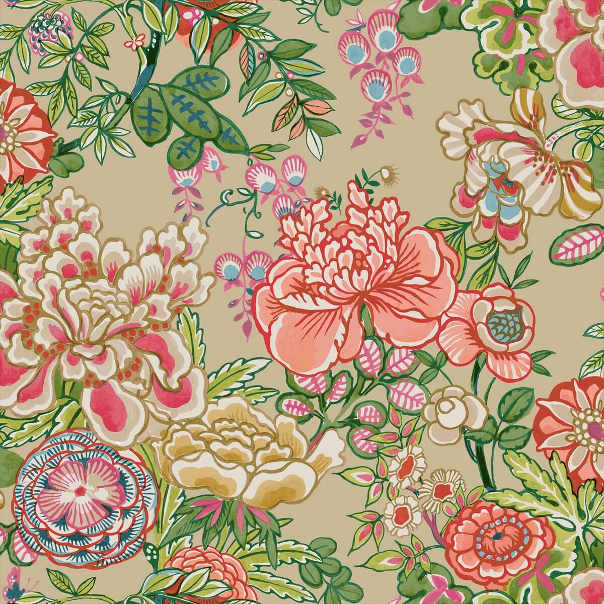 Peony Garden T42019