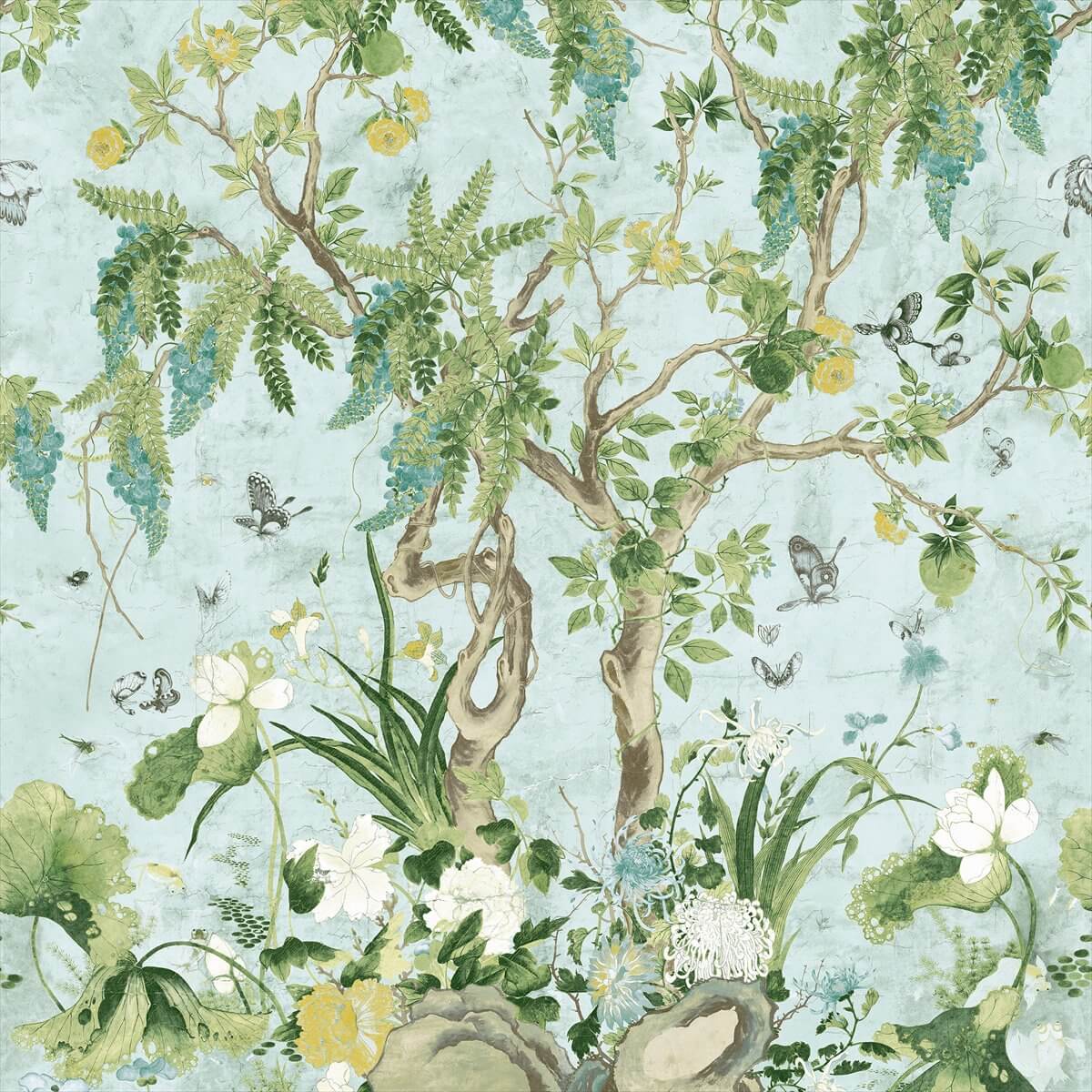 Wild Wisteria Mural TM42054