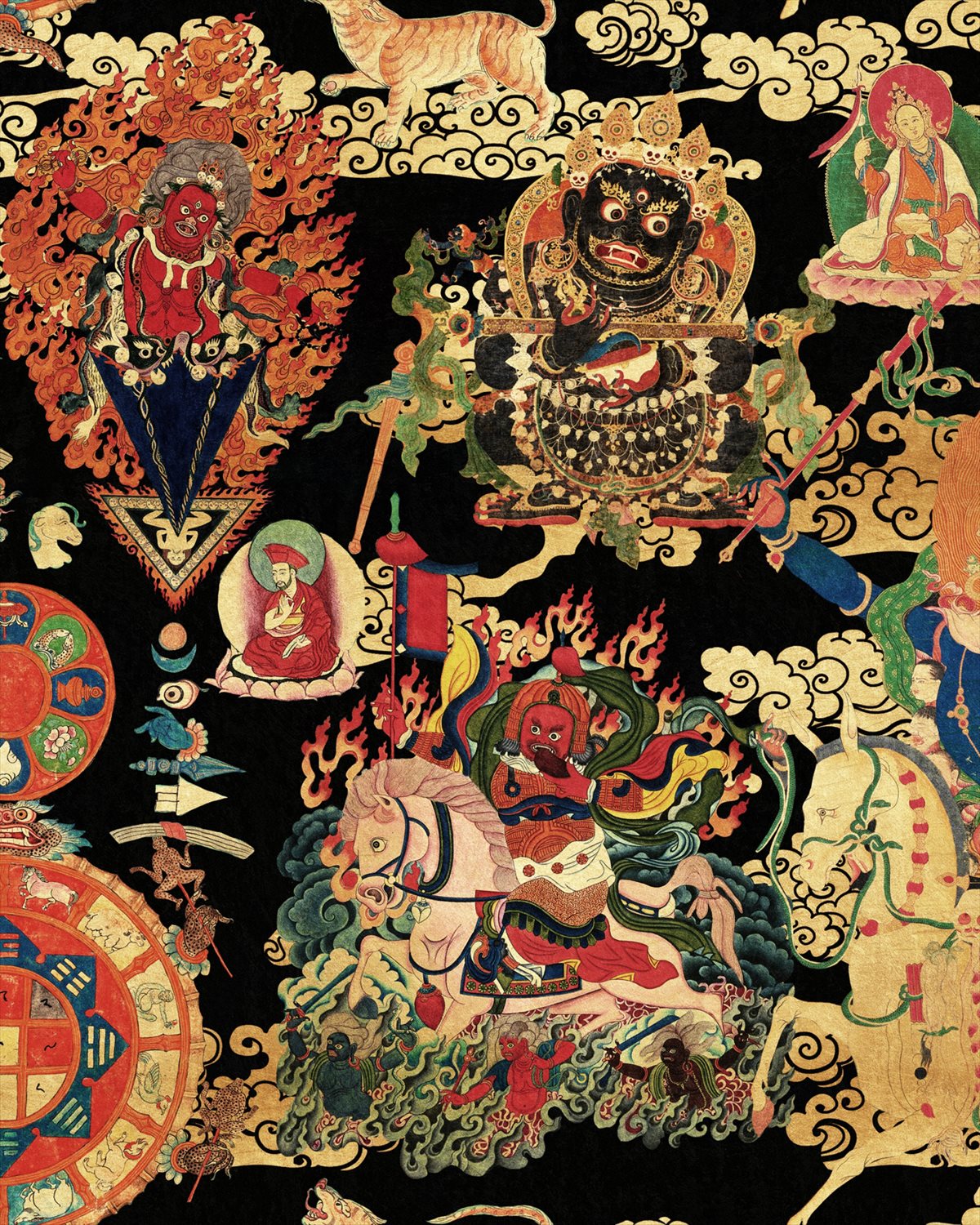 Tibetan Tapestry Metallic Edition WP20450