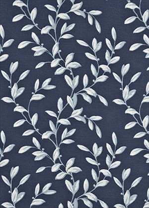 Tintinhull Leaf Print Blue Indigo PP50292-3