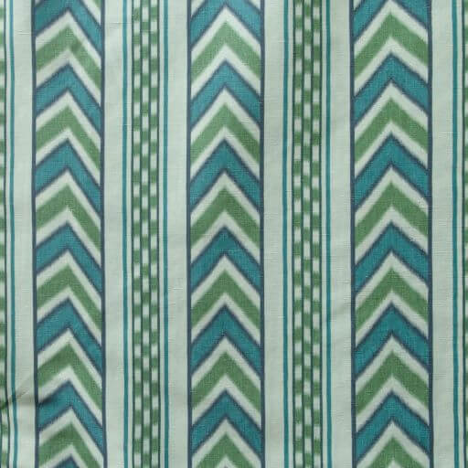Kamil Stripe 03 Teal & Linden