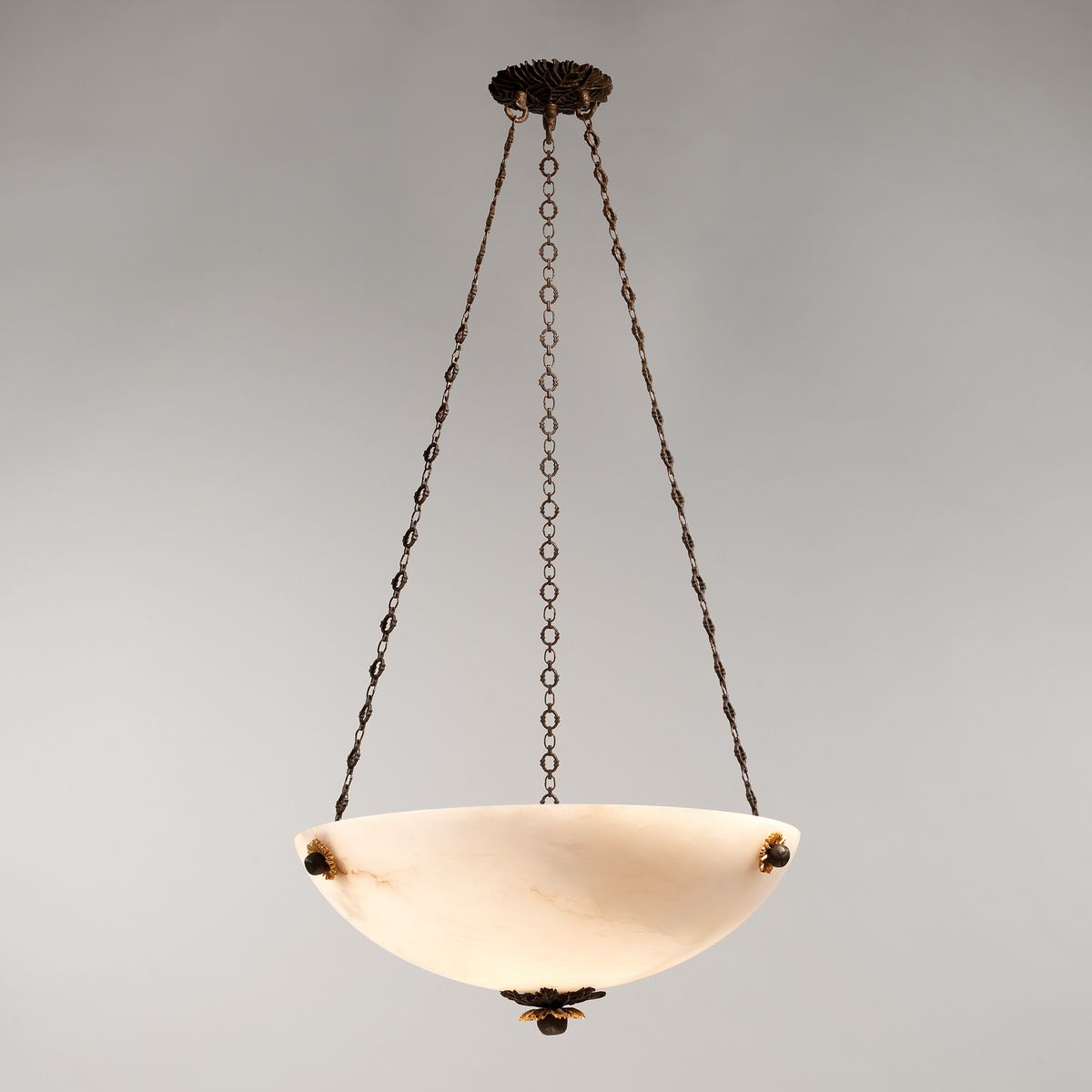 Abbotsford Alabaster Bowl Ceiling Light CL0123.BG