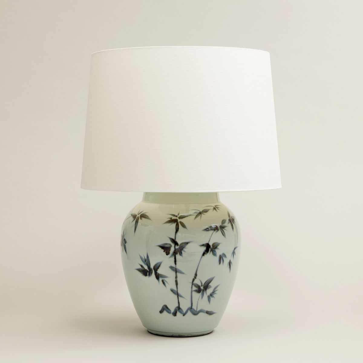 Bamboo Leaf Ceramic Vase Table Lamp TC0024.XX
