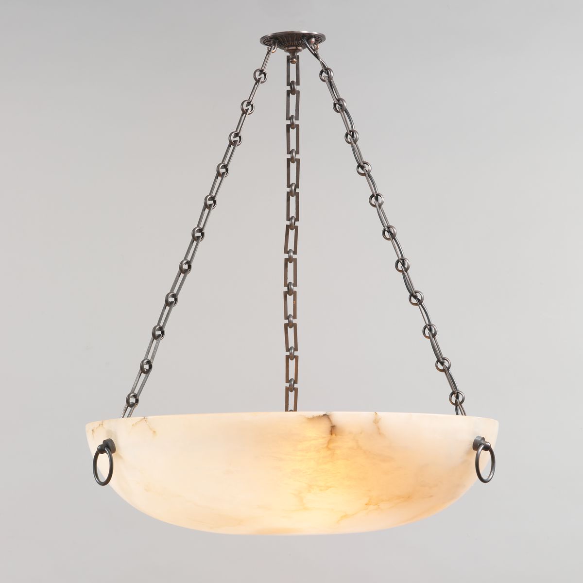Burton Alabaster Bowl Ceiling Light CL0097.BZ