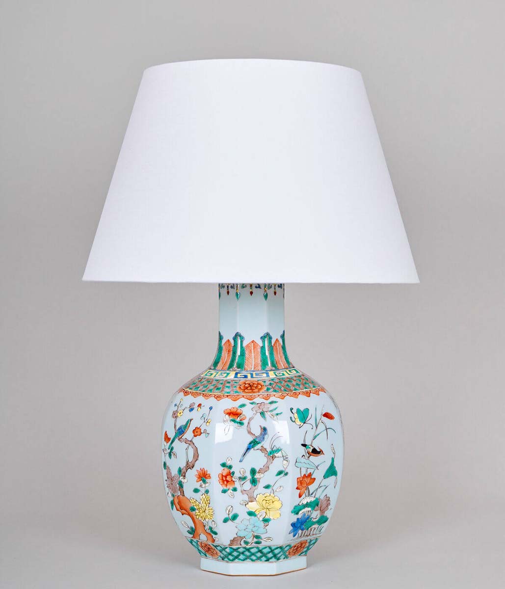 Famille Verte Table Lamp Birds TC0151.XX