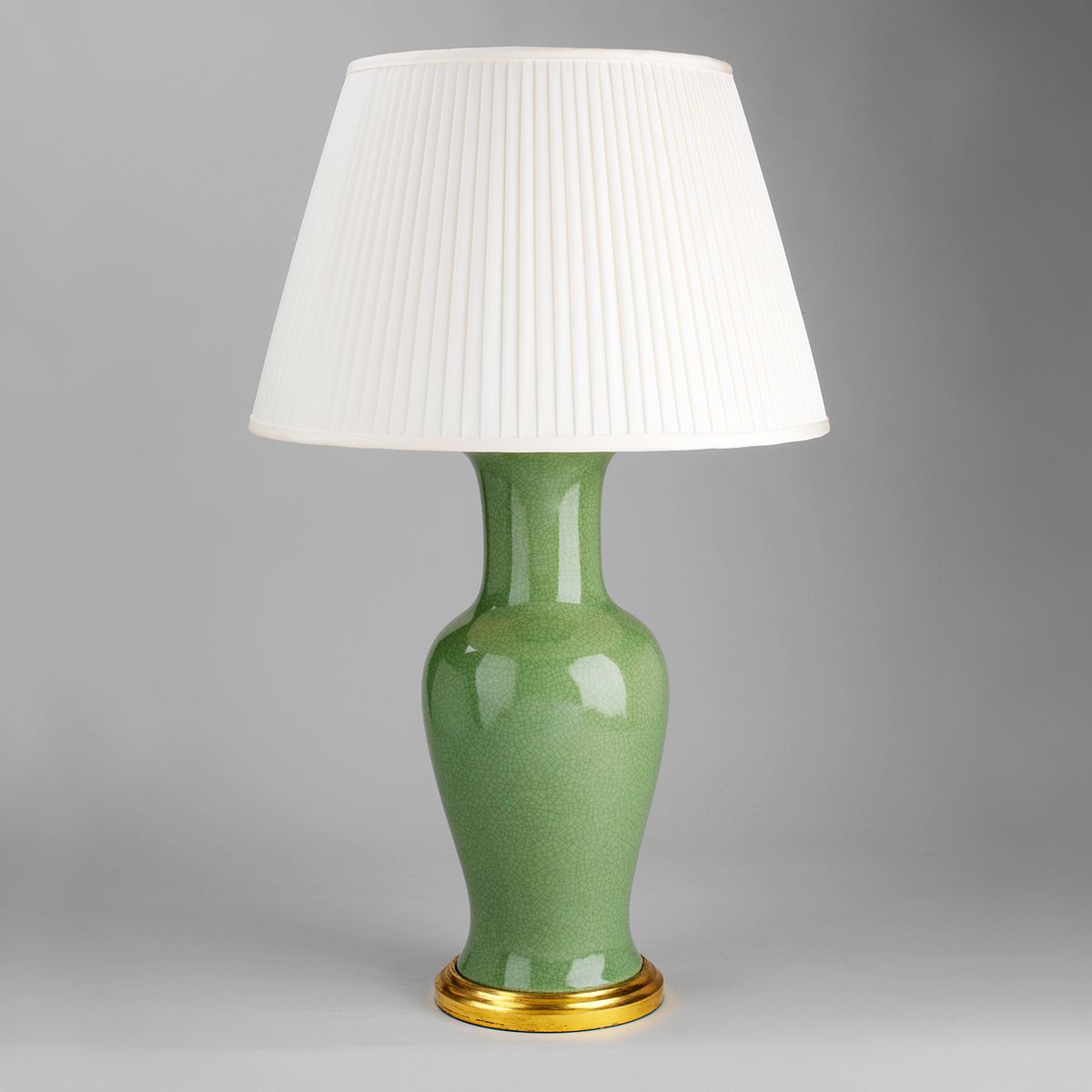 Fishtail Vase - Crackled Green TC0106.GI