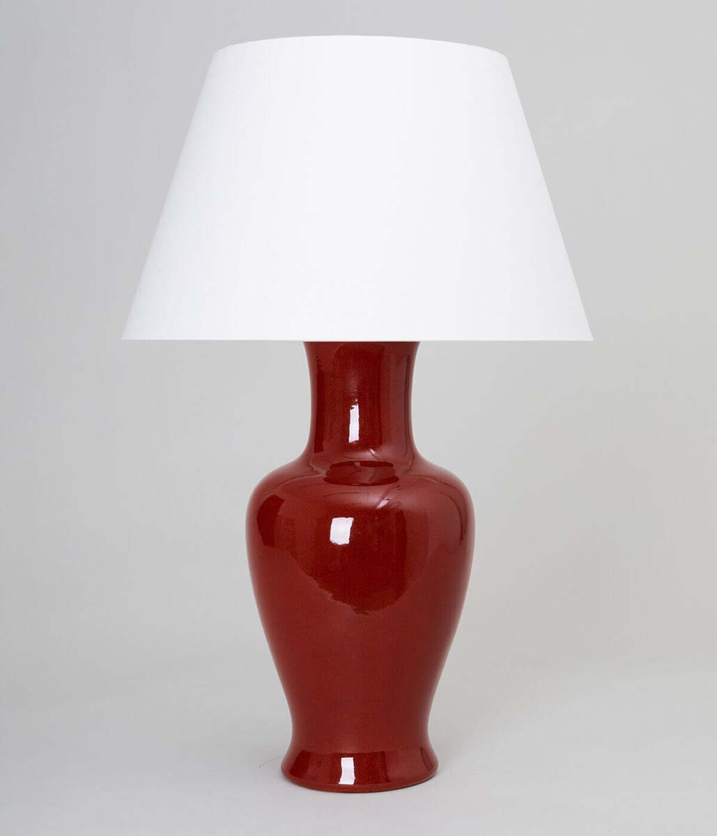 Fishtail Vase Sang de Boeuf TC0161.XX
