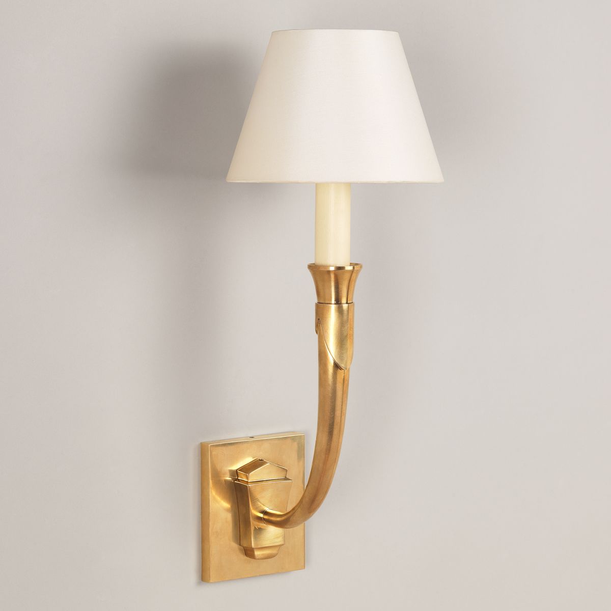 Flanders Horn Wall Light WA0207.BR