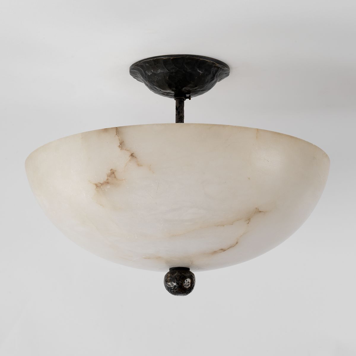 Galloway Alabaster Bowl Ceiling Light CL0095.BZ