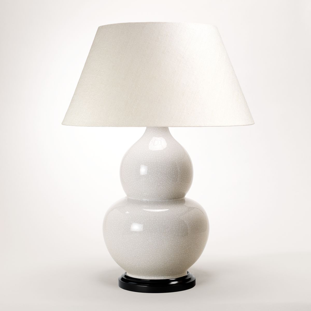 Gourd Vase - Crackled White TC0078.XX