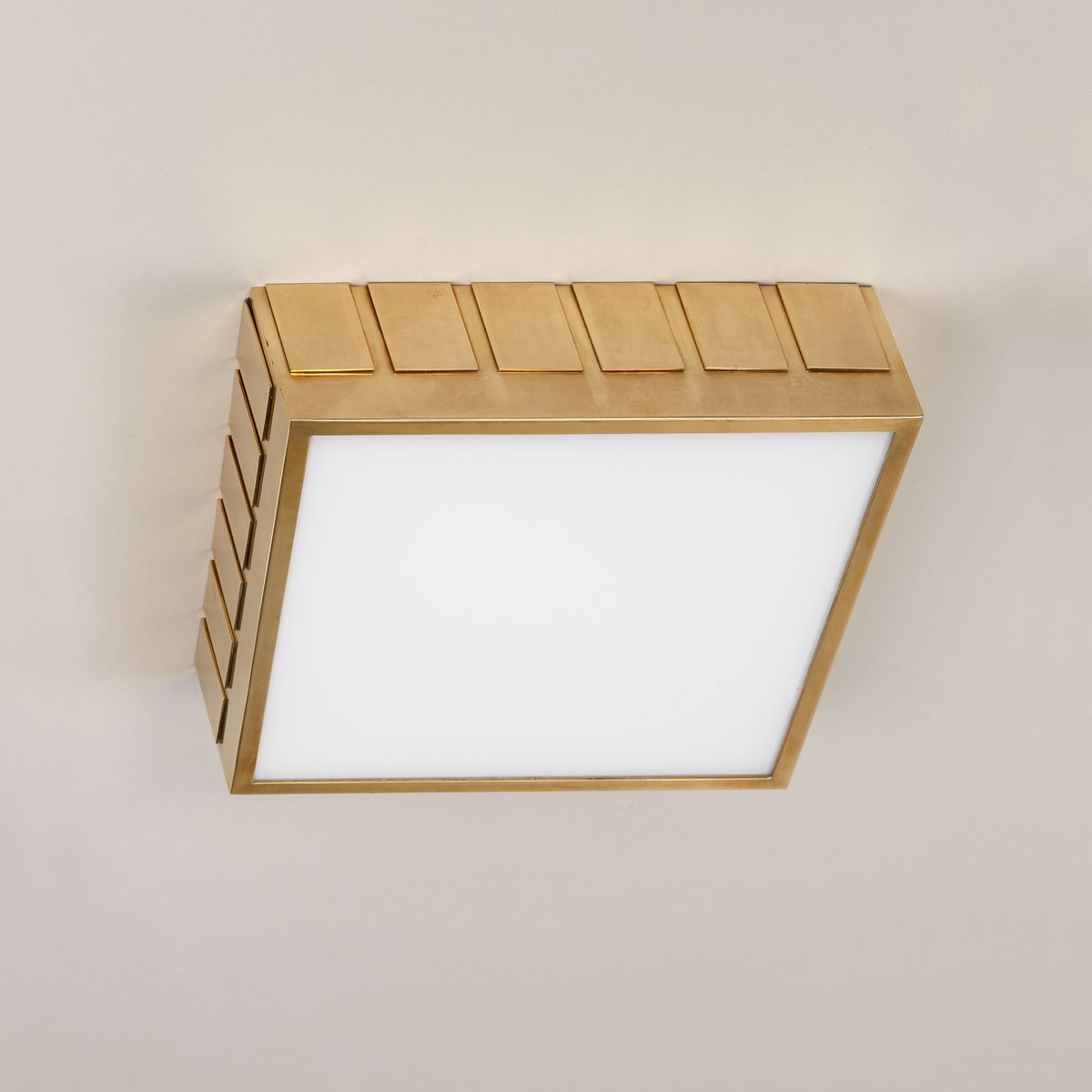 Plymouth LED Flush Ceiling Light CL0222.BR