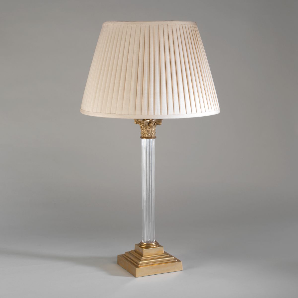 Reeded Column Table Lamp TG0007.BR