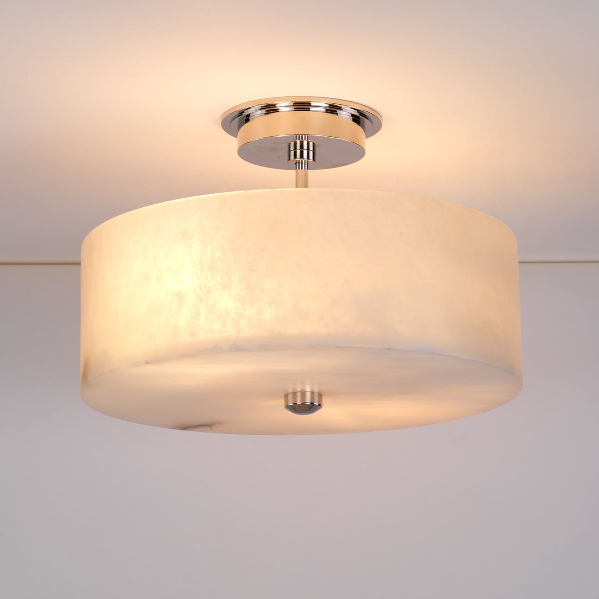 Weston Alabaster Semi Flush Light CL0256.NI