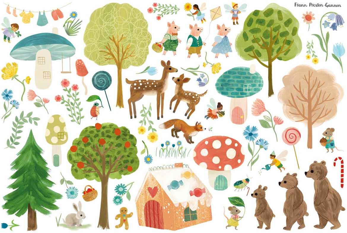 Fairytale Forest Wall Stickers