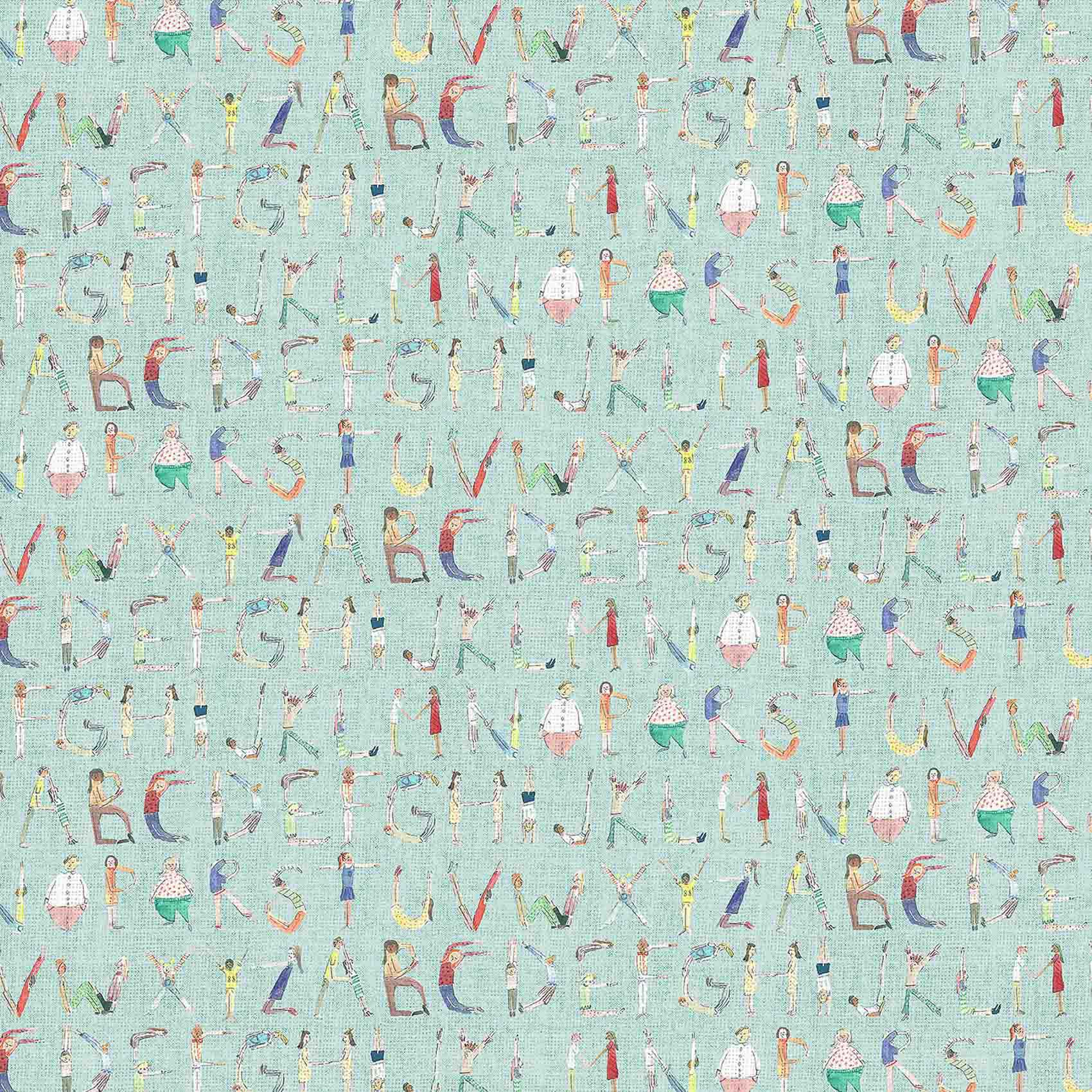 Alphabet People Mint