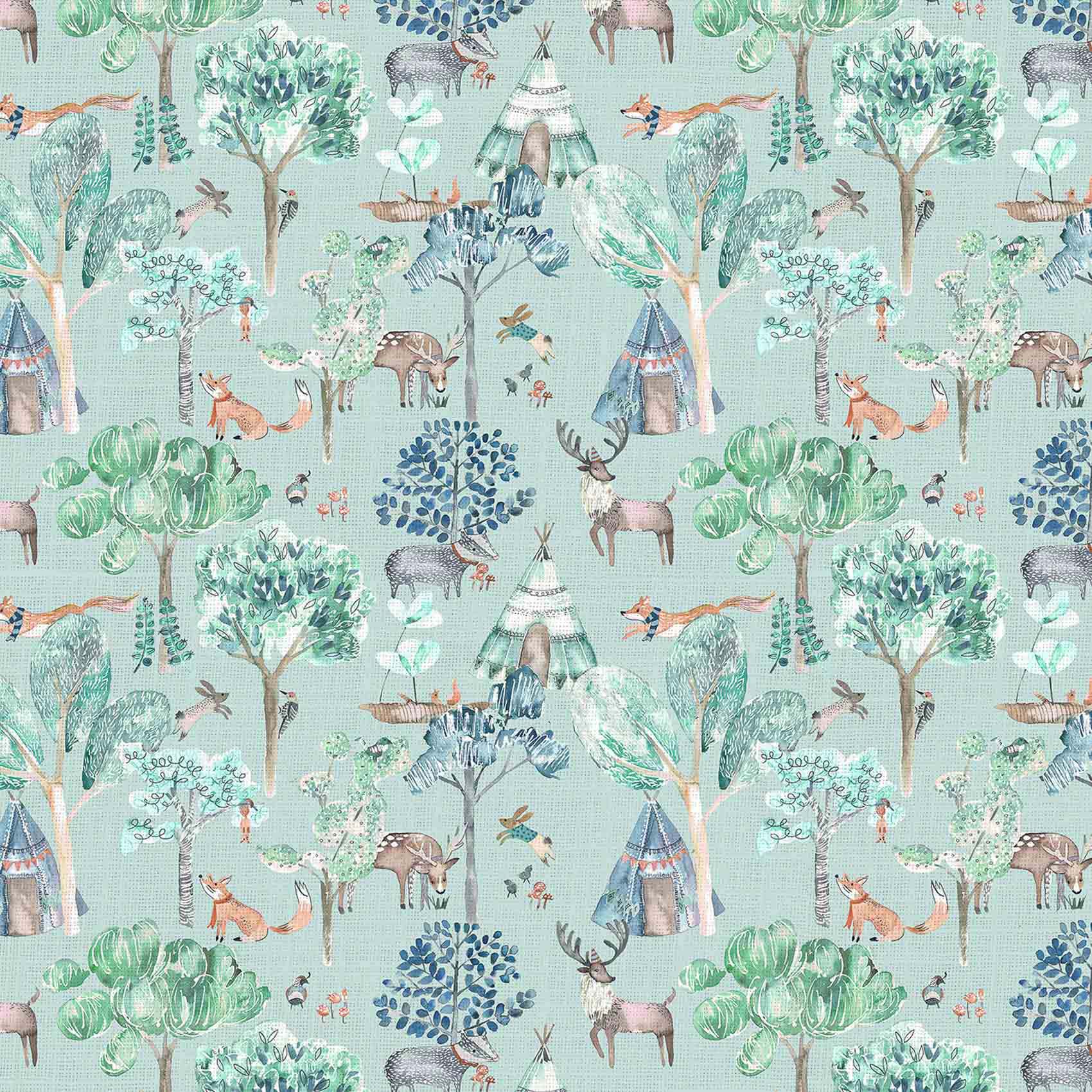 Woodland Adventures Aqua