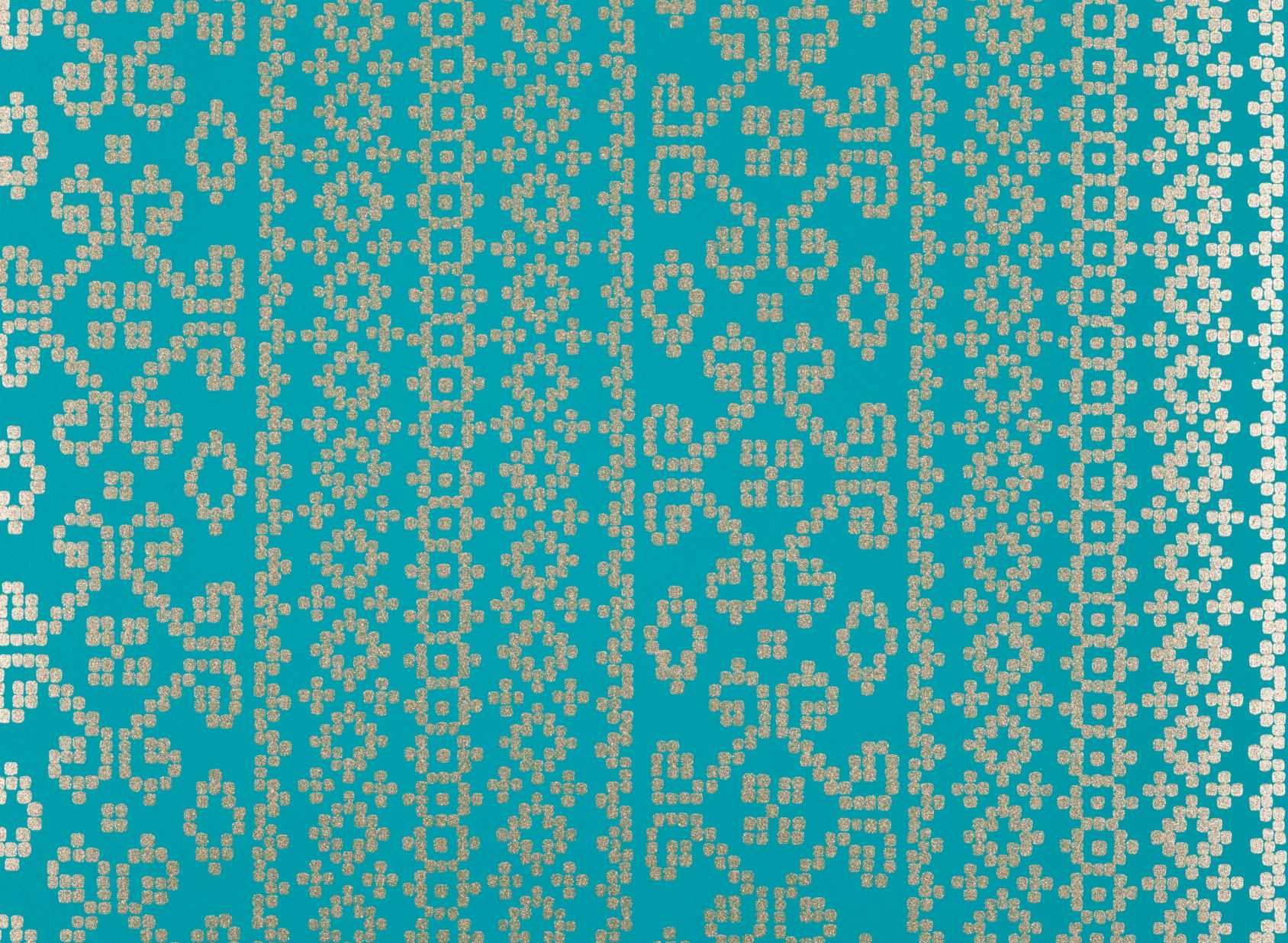 Kasbah Moroccan Blue W366-04