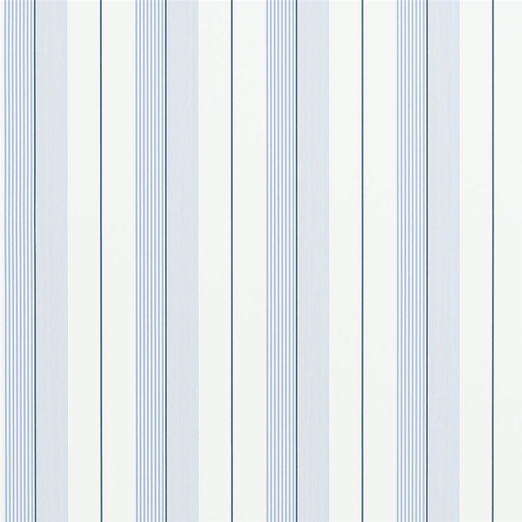 Aiden Stripe Blue Navy White PRL020-07