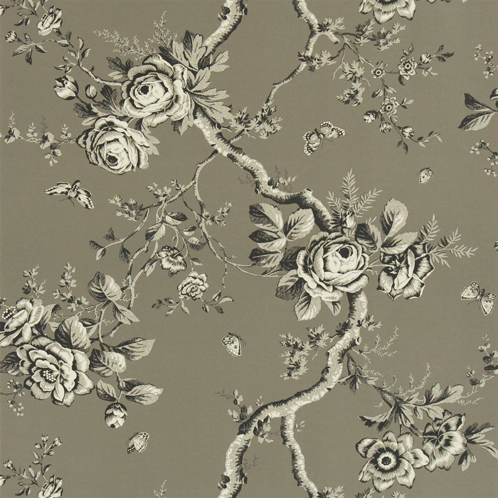Ashfield Floral Gun Metal PRL027-04