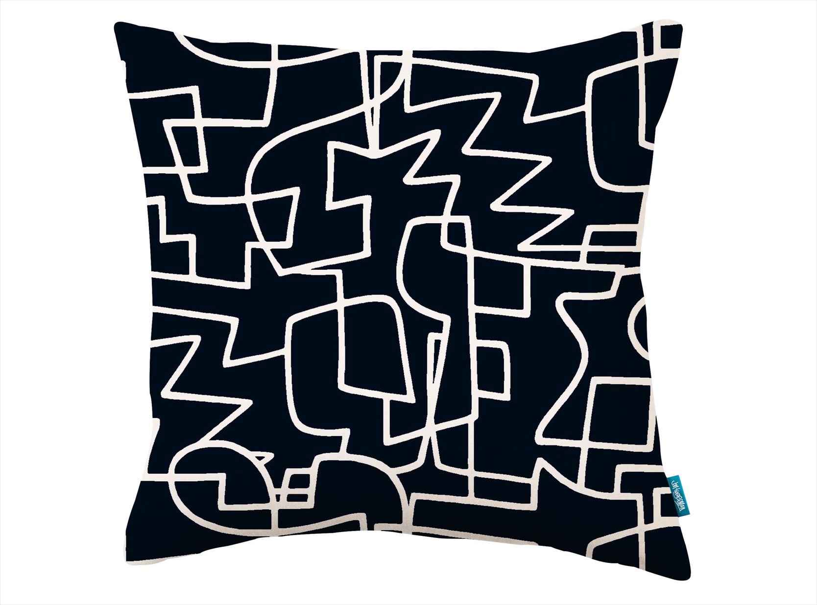 Zag Zig Cushion Noir KDC5142-02